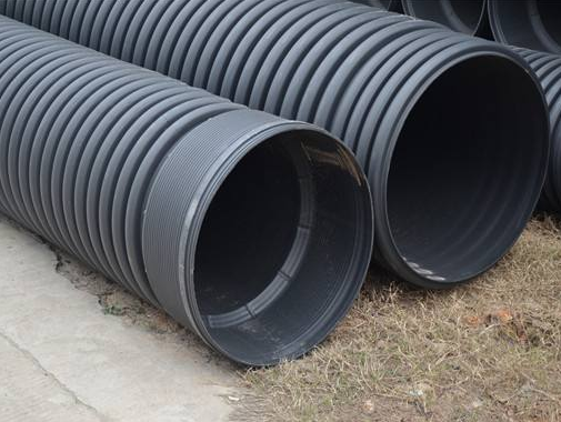 立筋式中空壁钢塑复合缠绕管 立筋式中空壁钢塑复合缠绕管