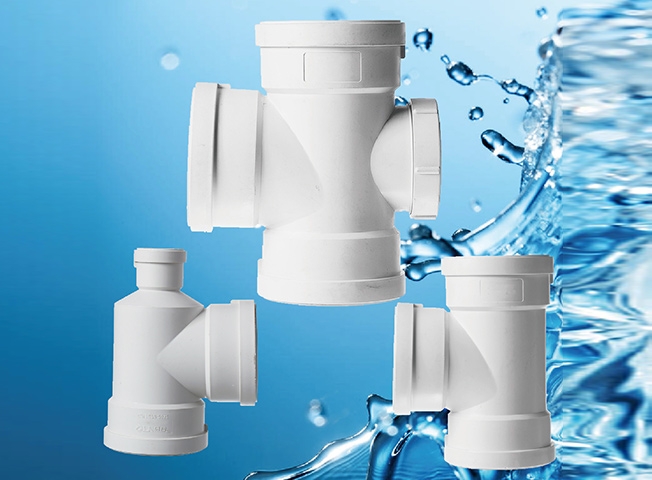 �高密度聚乙烯（HDPE）压盖承插式连接静音排水管道系统